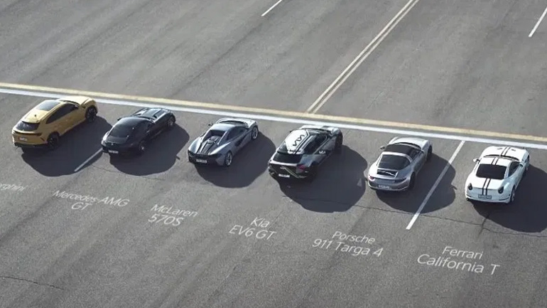 To KIA EV6 GT τα βάζει με Ferrari, Lambroghini, Porsche, Mercedes και McLaren